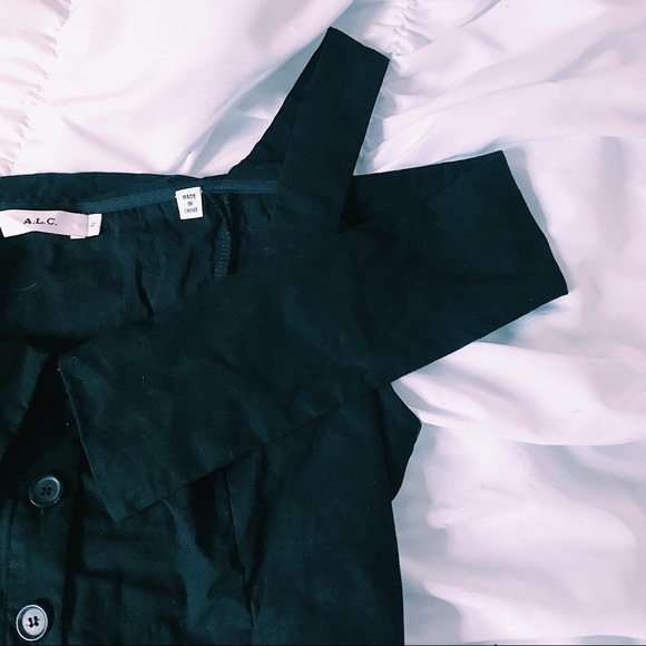 A.L.C. Blake Cold Shoulder Crop Top in 2020 - Picture 7 of 9